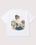 Mockup Boxy Heavyweight Tee White product
