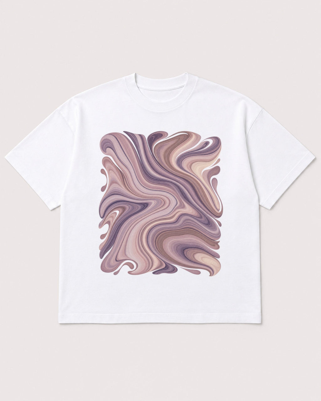 Mockup Boxy Heavyweight Tee White product