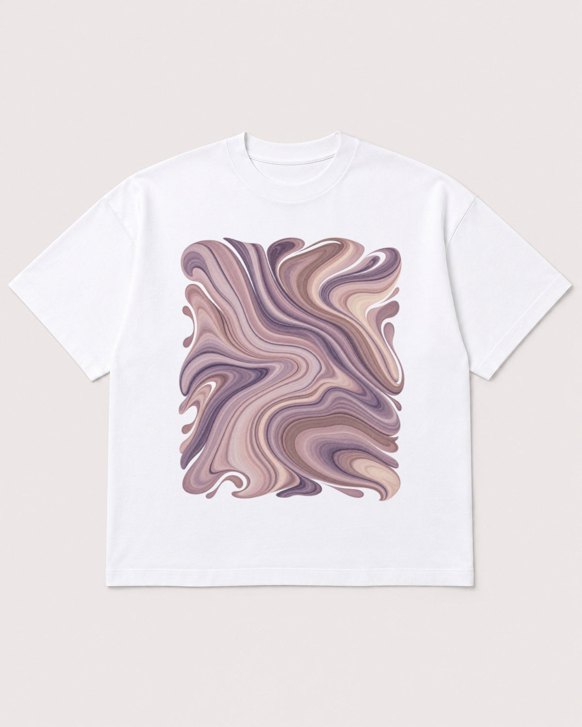 Mockup Boxy Heavyweight Tee White product