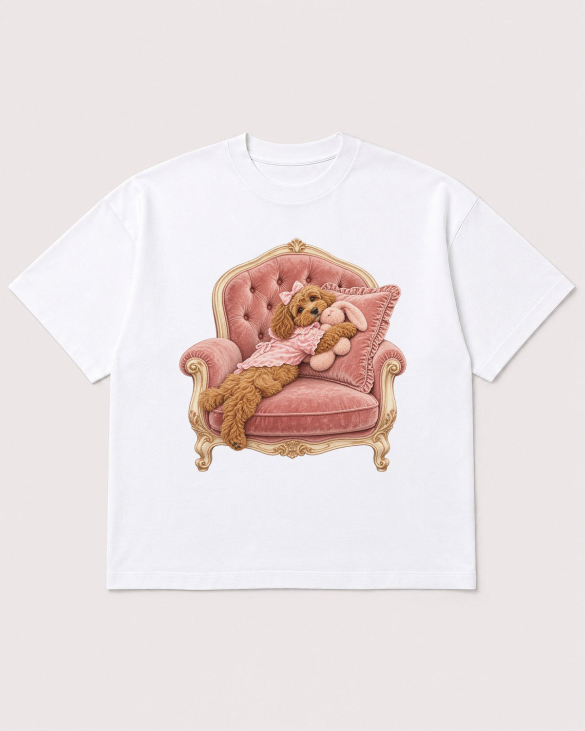 Mockup Boxy Heavyweight Tee White product