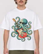 Mockup Boxy Heavyweight Tee White male close-up 09