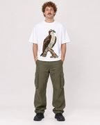 Mockup Boxy Heavyweight Tee White male full-body 09