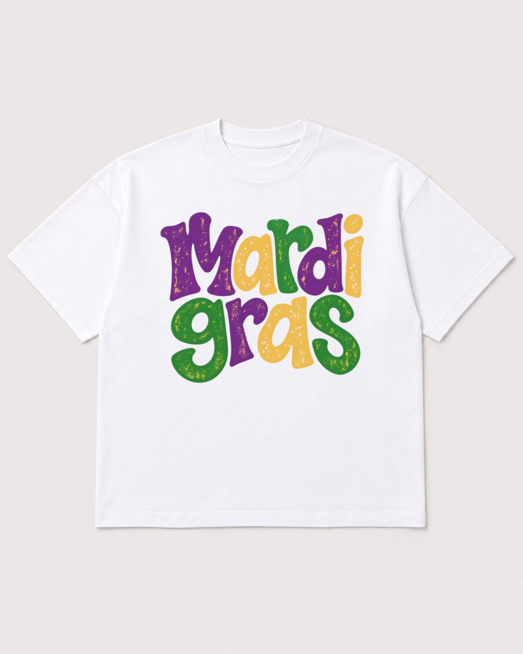 Mockup Boxy Heavyweight Tee White product