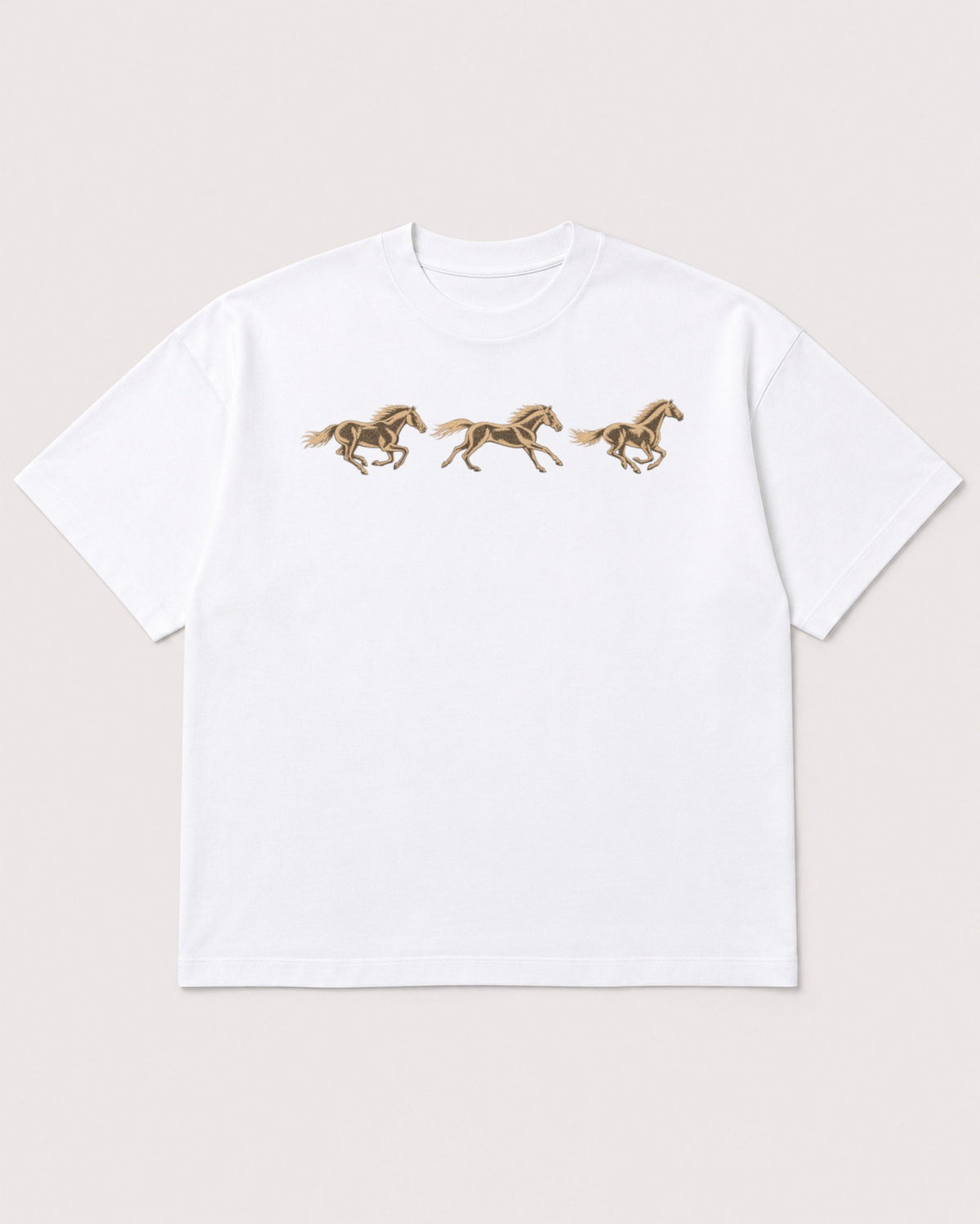 Mockup Boxy Heavyweight Tee White product