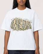 Mockup Boxy Heavyweight Tee White female close-up 04