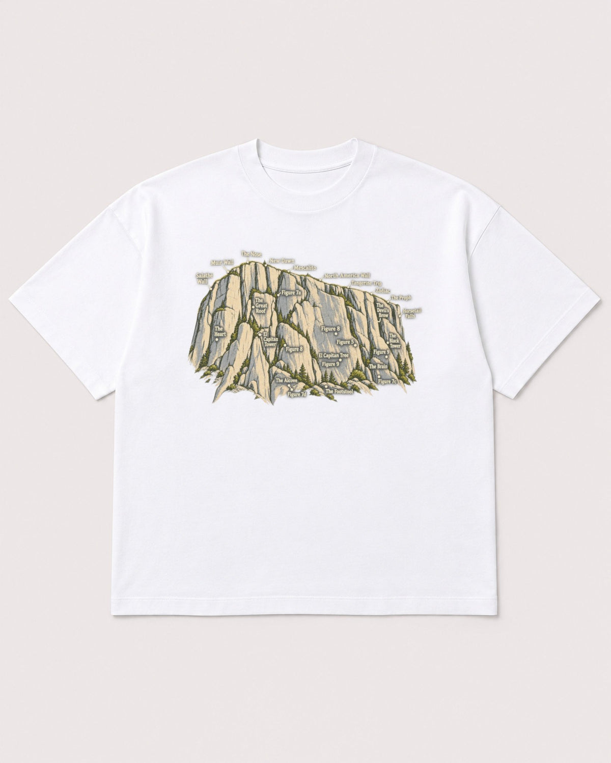 Mockup Boxy Heavyweight Tee White product