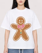Mockup Boxy Heavyweight Tee White female close-up 01