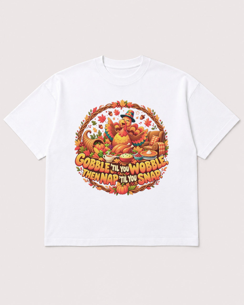 Mockup Boxy Heavyweight Tee White product