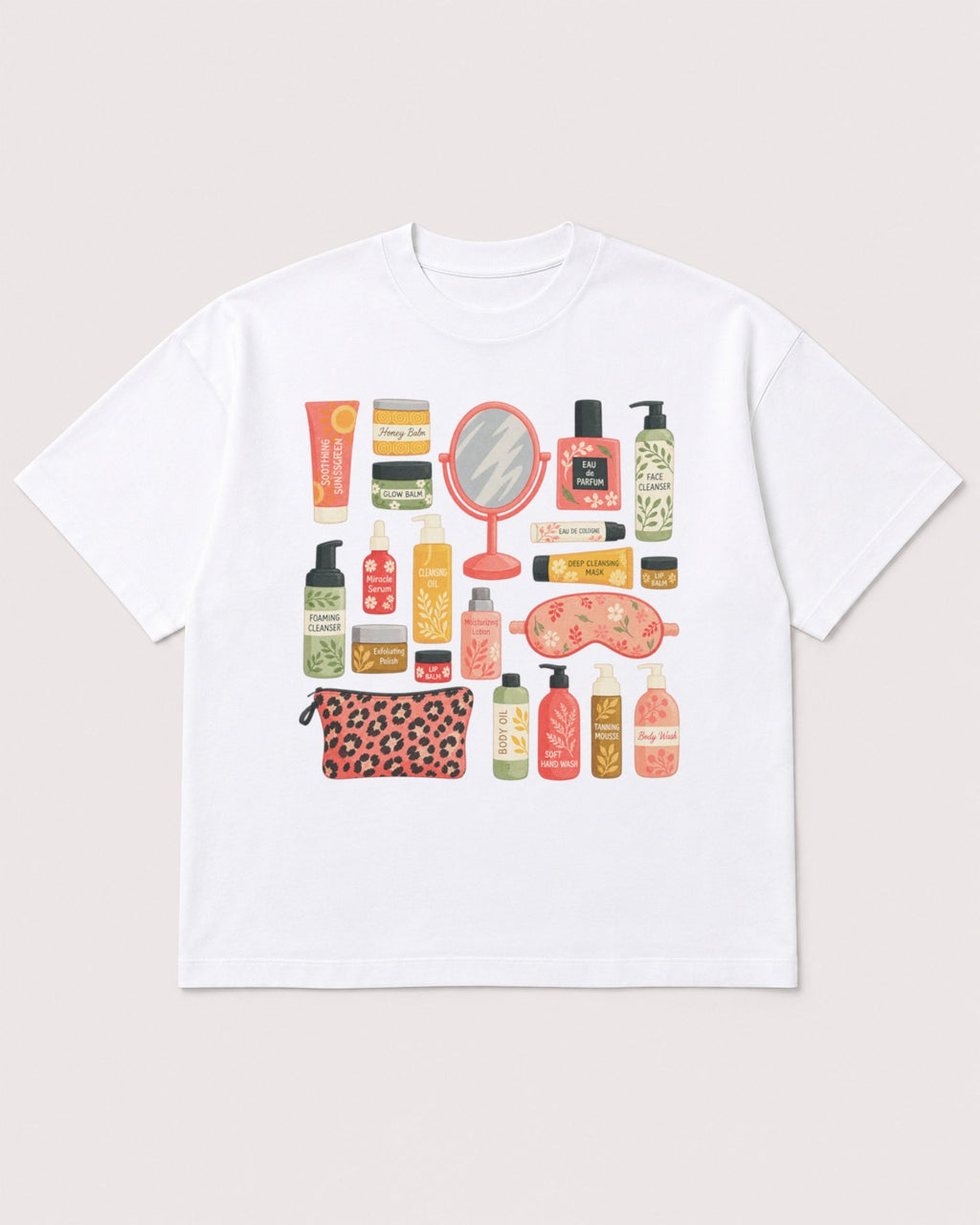 Mockup Boxy Heavyweight Tee White product