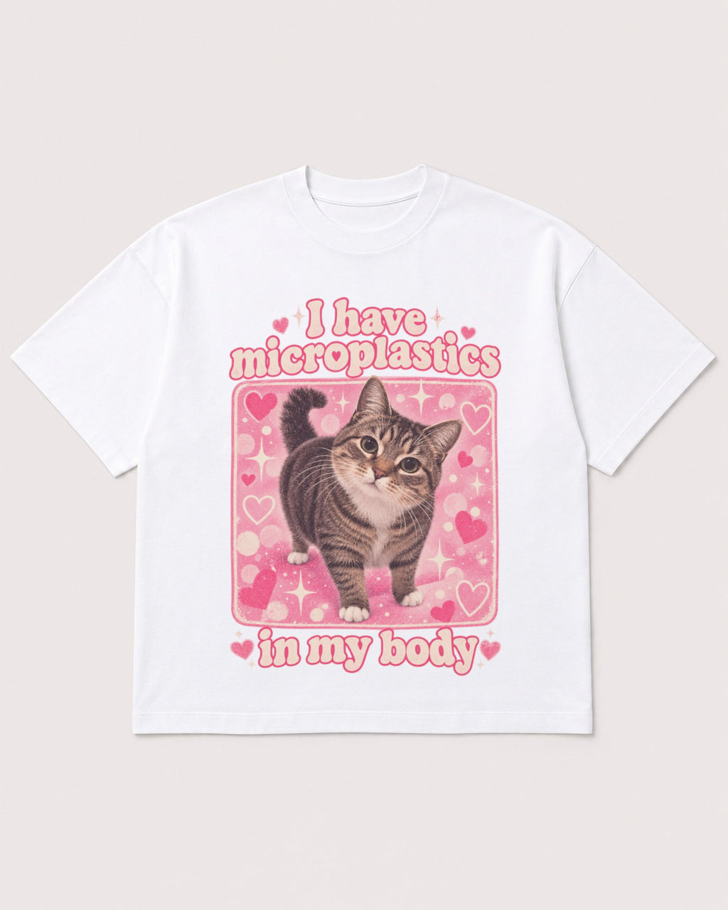 Mockup Boxy Heavyweight Tee White product
