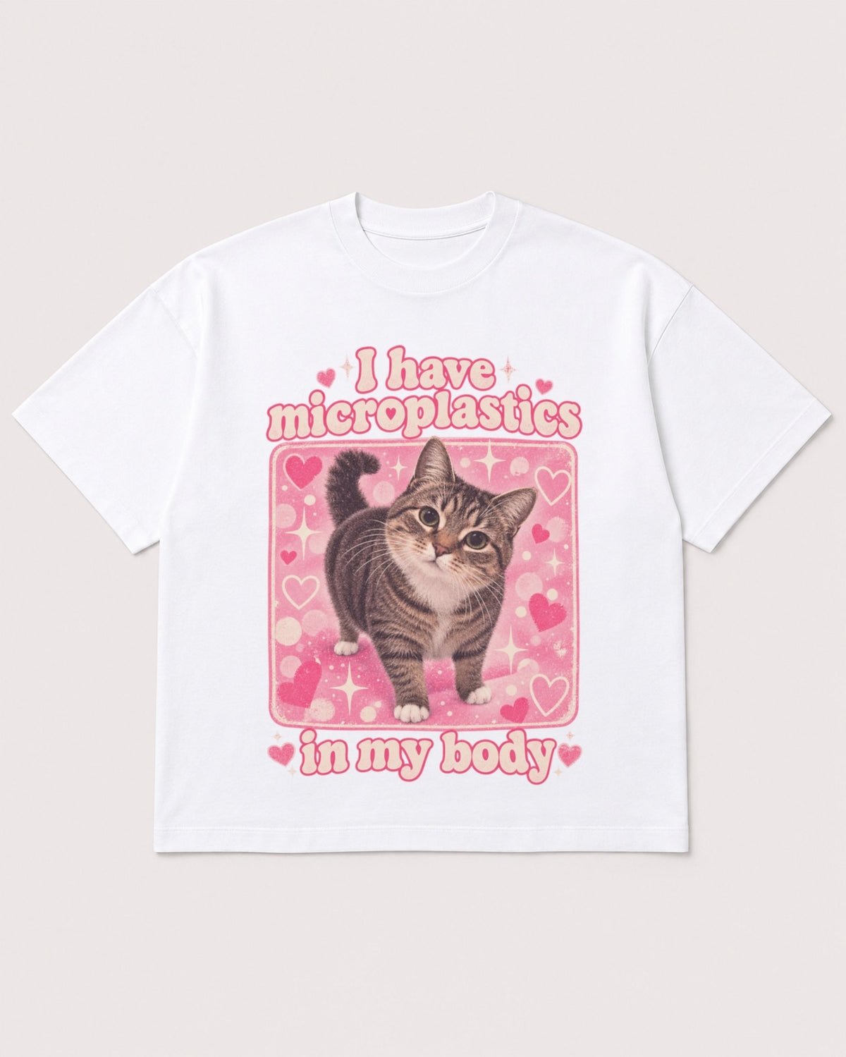 Mockup Boxy Heavyweight Tee White product