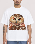 Mockup Boxy Heavyweight Tee White male close-up 12