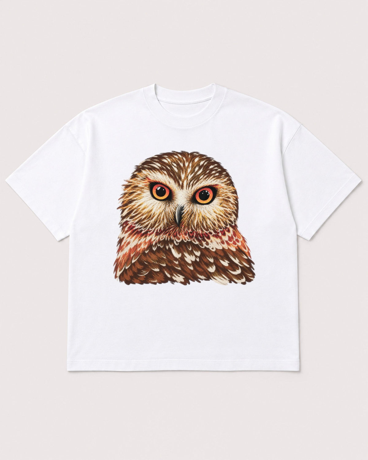 Mockup Boxy Heavyweight Tee White product