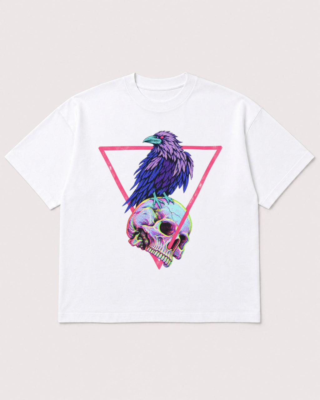 Mockup Boxy Heavyweight Tee White product