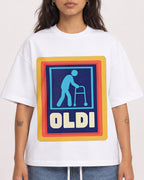 Mockup Boxy Heavyweight Tee White female close-up 06