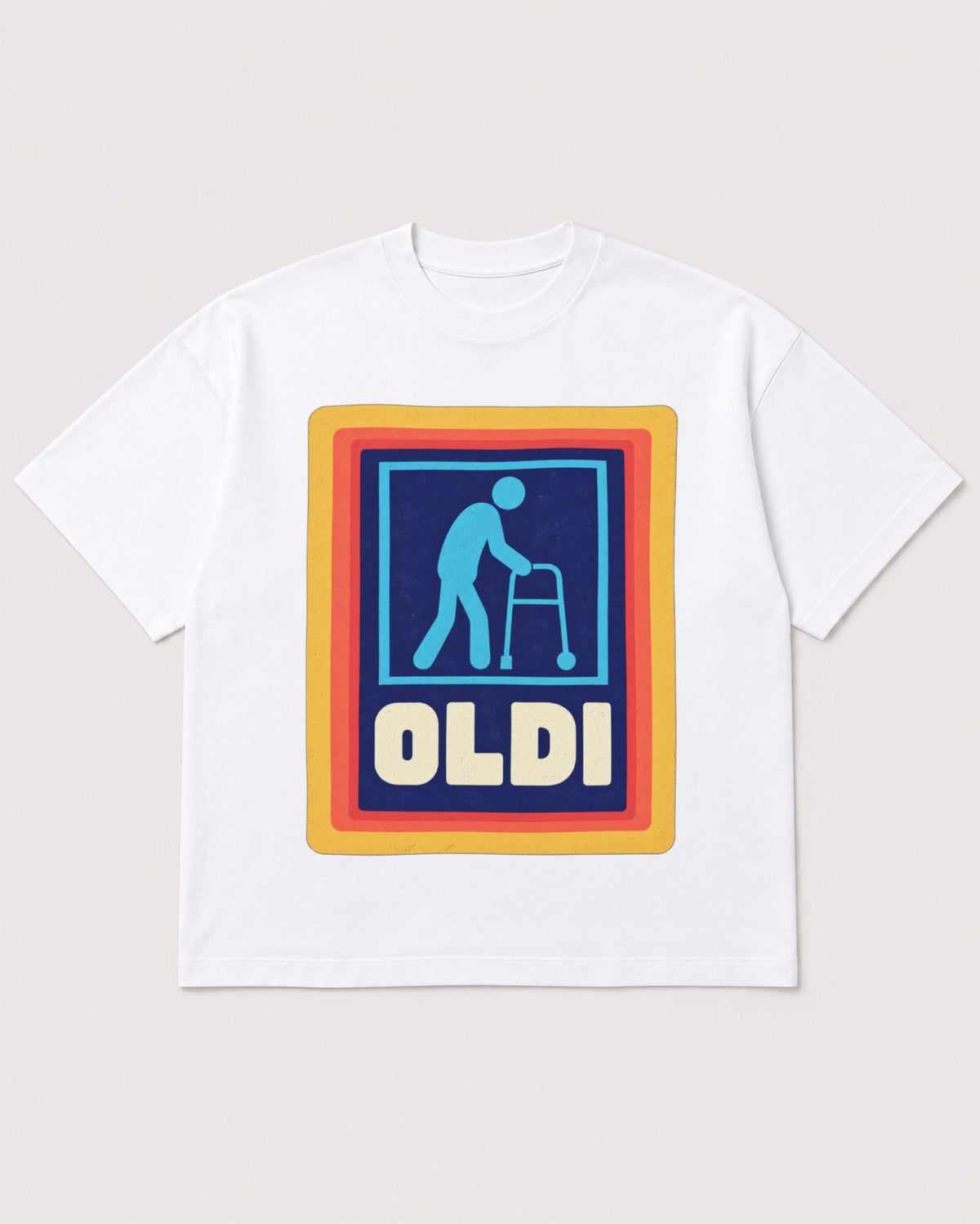 Mockup Boxy Heavyweight Tee White product