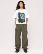 Mockup Boxy Heavyweight Tee White female full-body 07