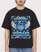Mockup Boxy Heavyweight Tee Black male close-up 02