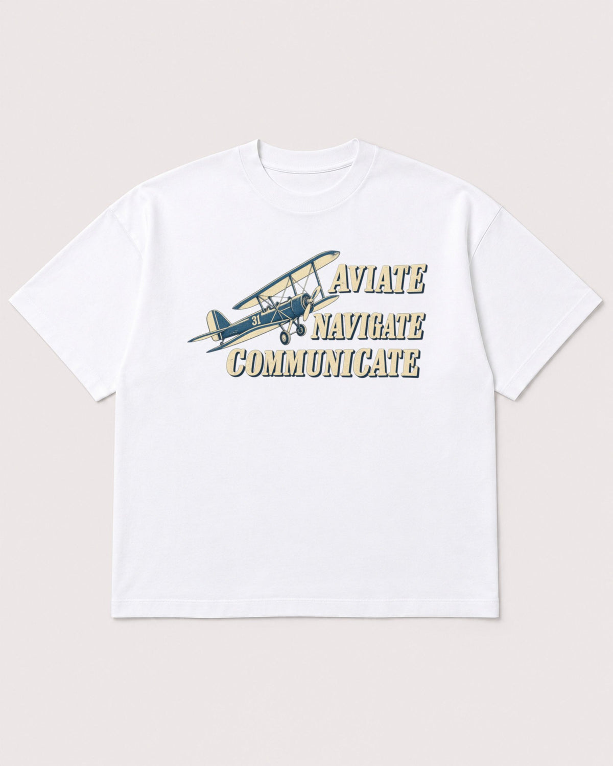 Mockup Boxy Heavyweight Tee White product