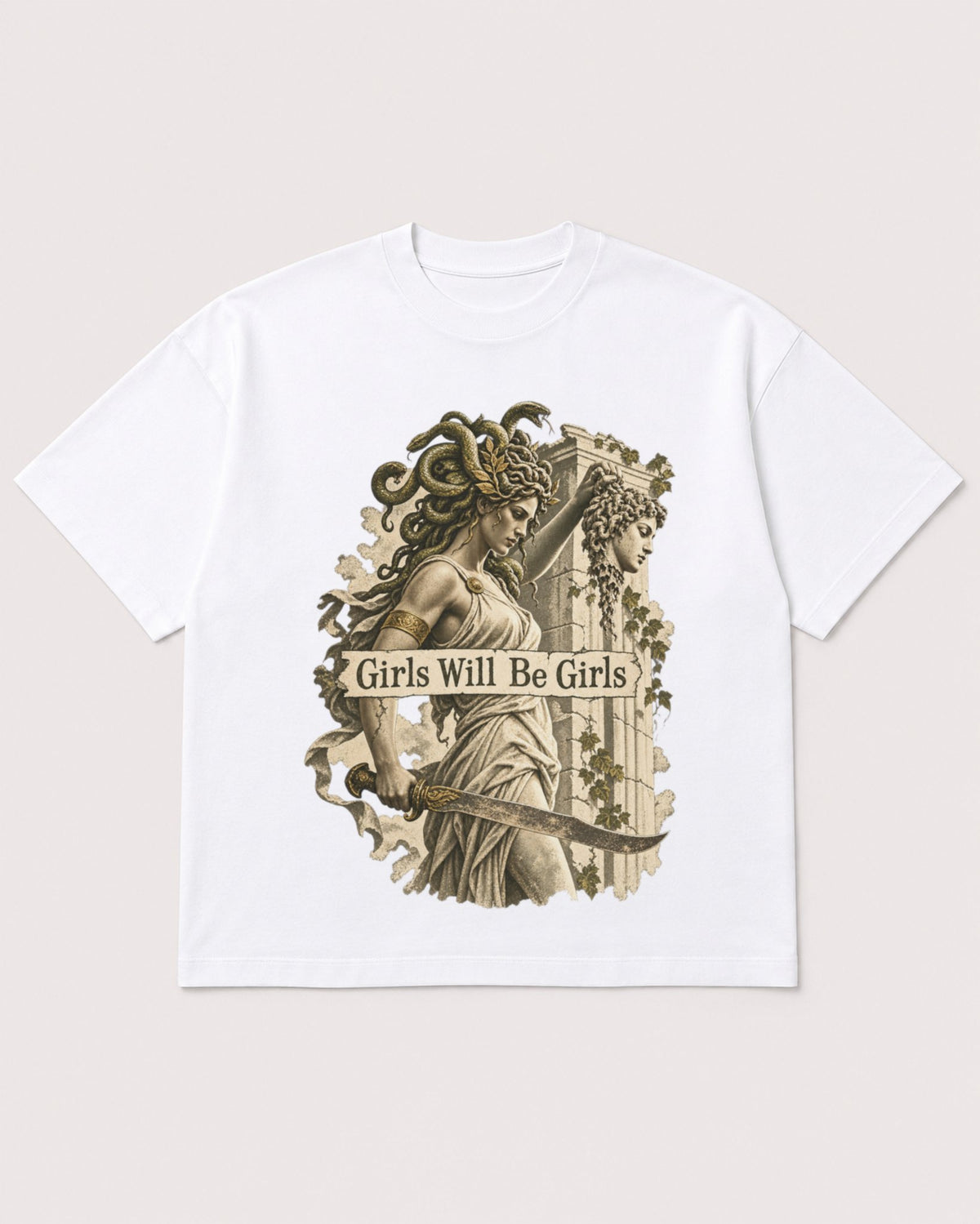 Mockup Boxy Heavyweight Tee White product