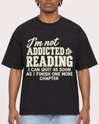 Mockup Boxy Heavyweight Tee Black male close-up 05