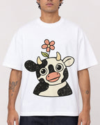 Mockup Boxy Heavyweight Tee White male close-up 06