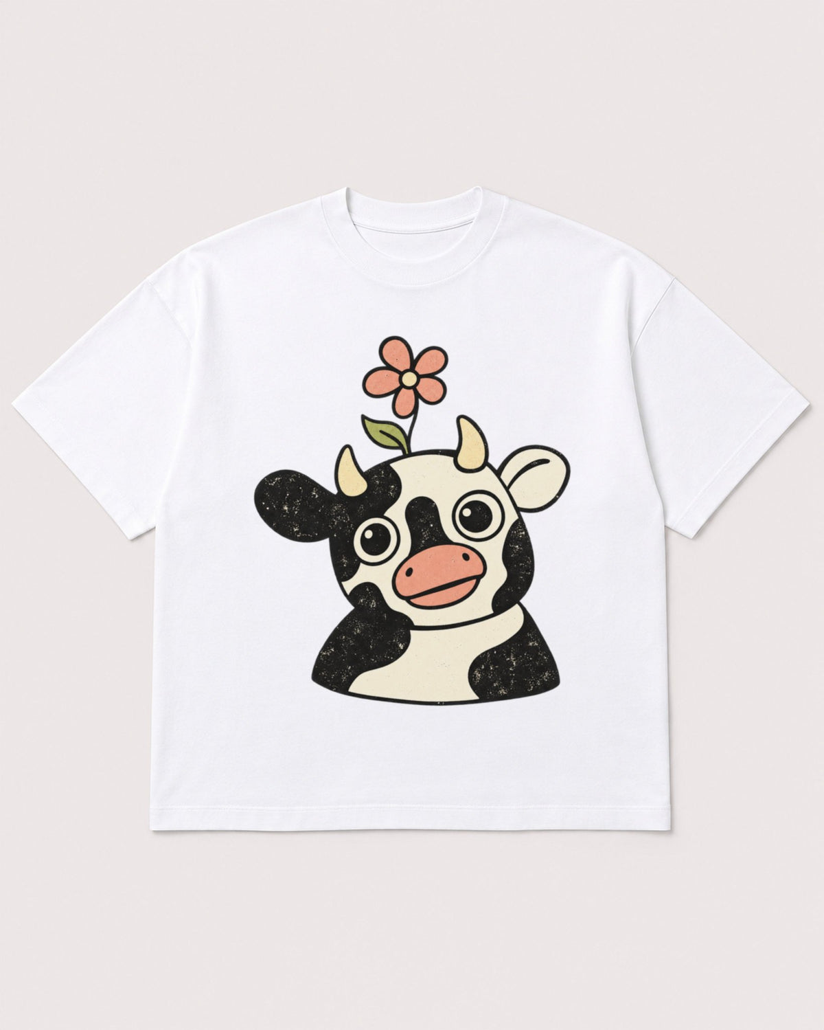 Mockup Boxy Heavyweight Tee White product
