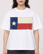 Mockup Boxy Heavyweight Tee White female close-up 03