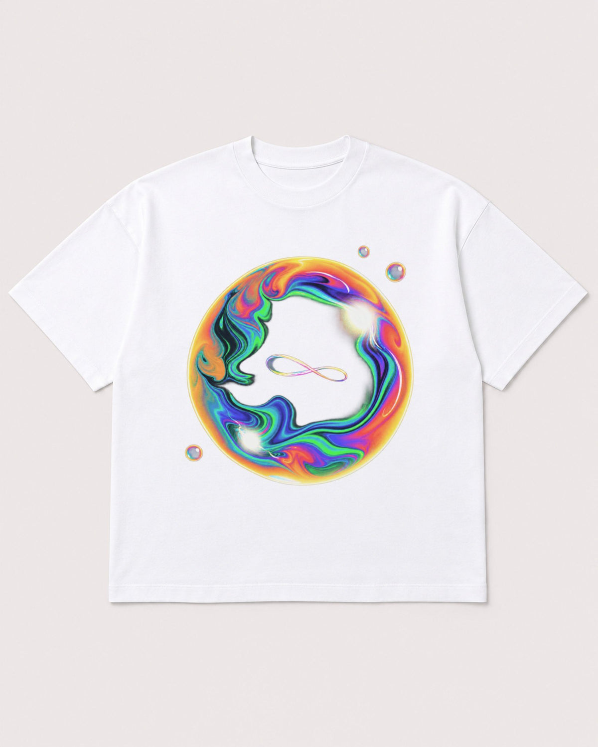 Mockup Boxy Heavyweight Tee White product