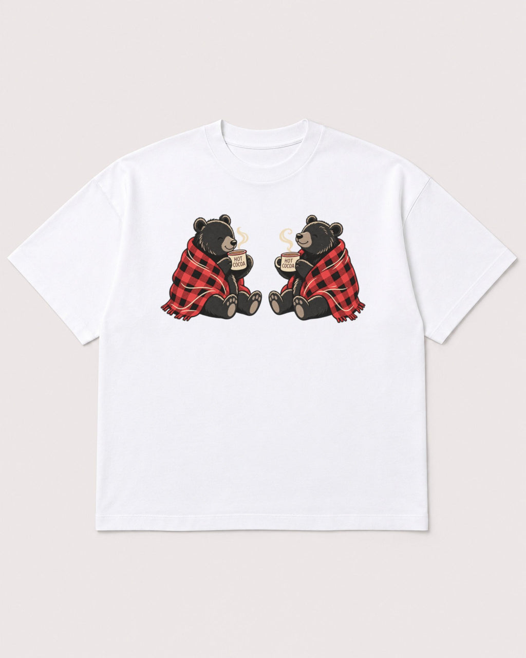 Mockup Boxy Heavyweight Tee White product