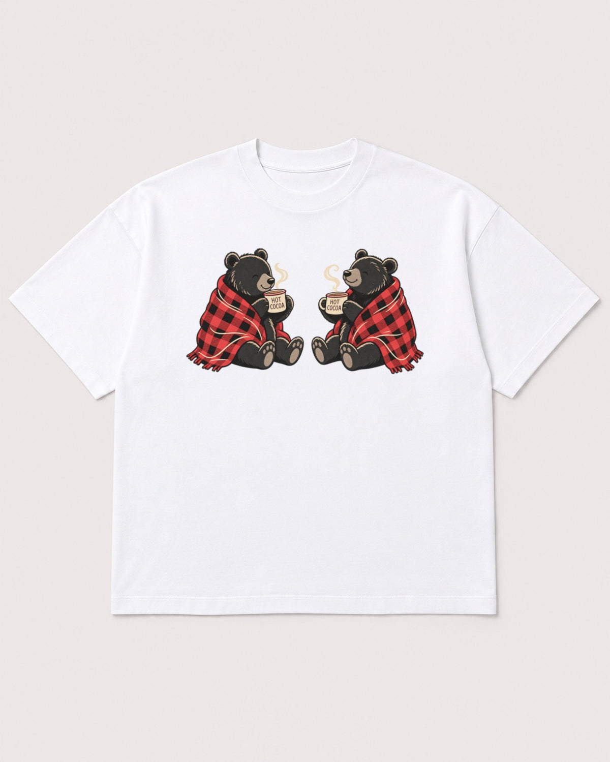 Mockup Boxy Heavyweight Tee White product