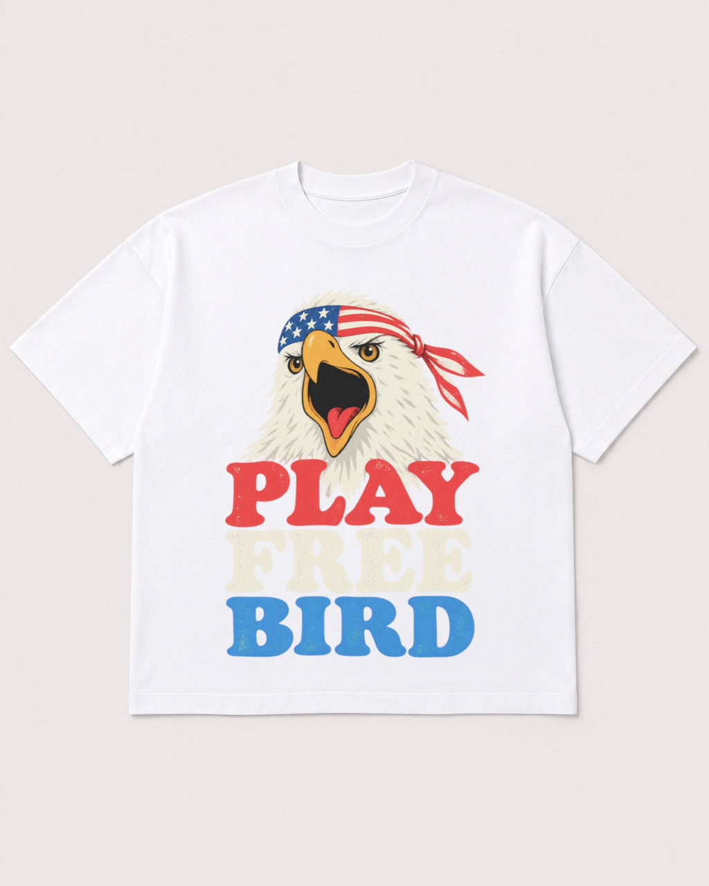 Mockup Boxy Heavyweight Tee White product