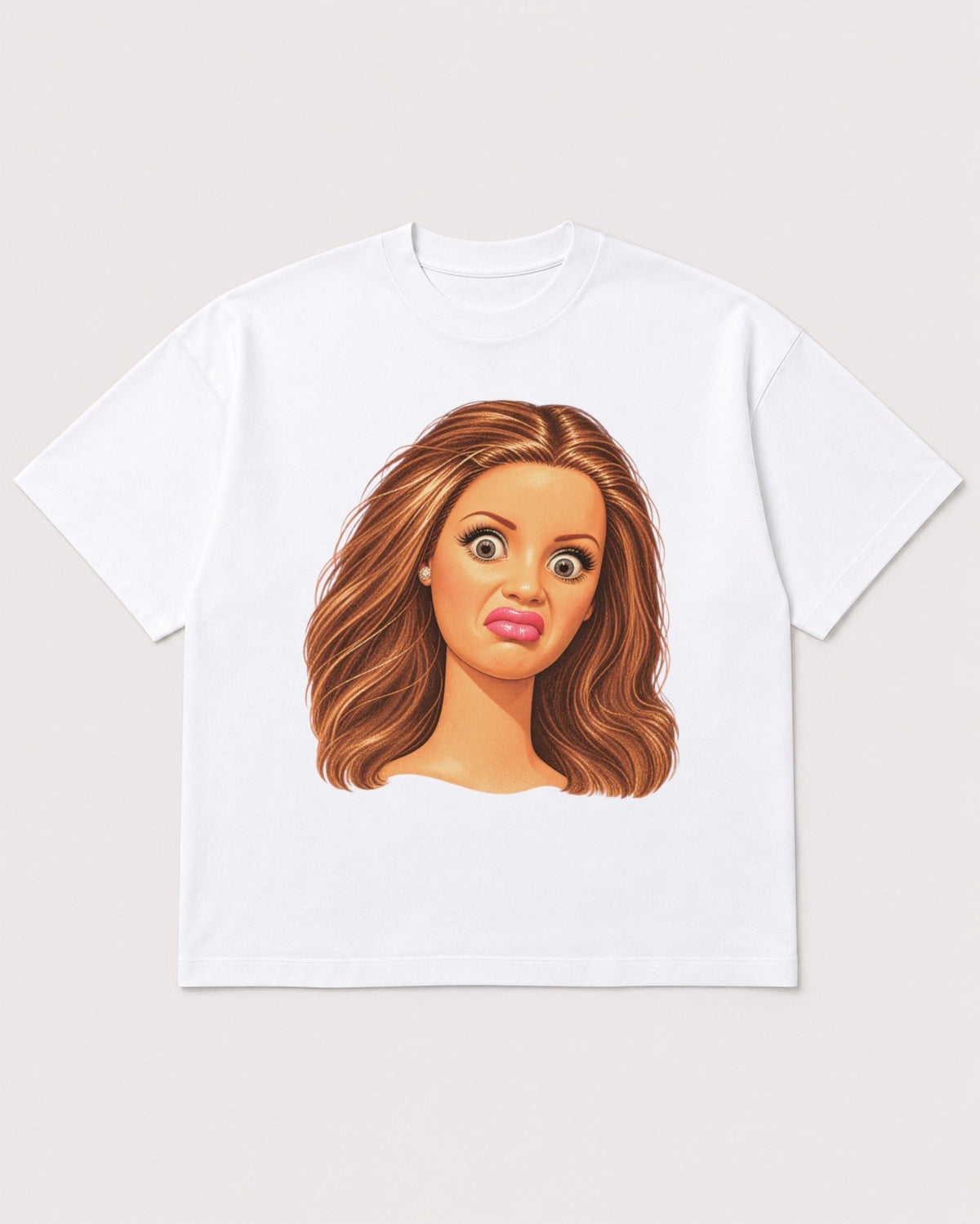 Mockup Boxy Heavyweight Tee White product