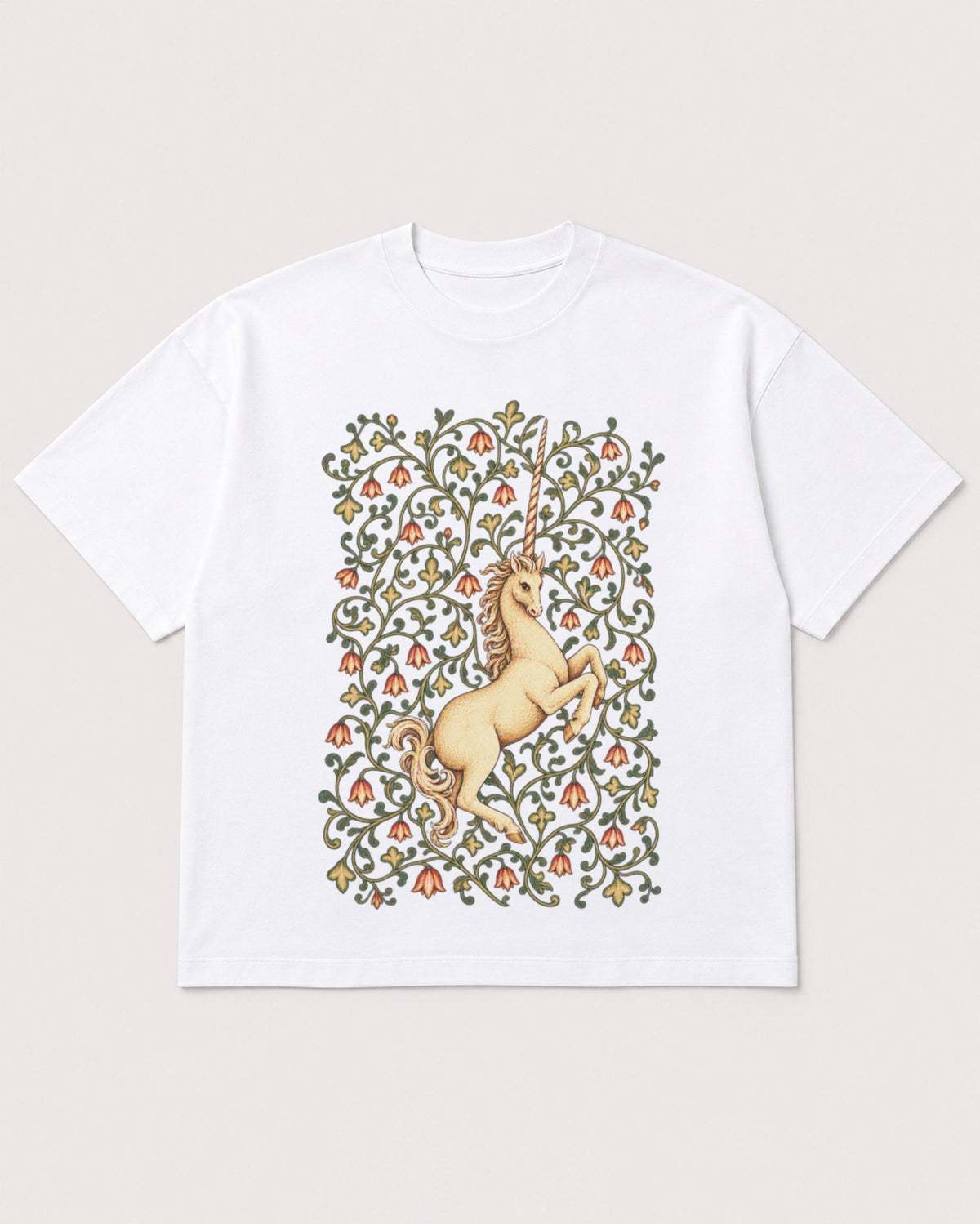 Mockup Boxy Heavyweight Tee White product