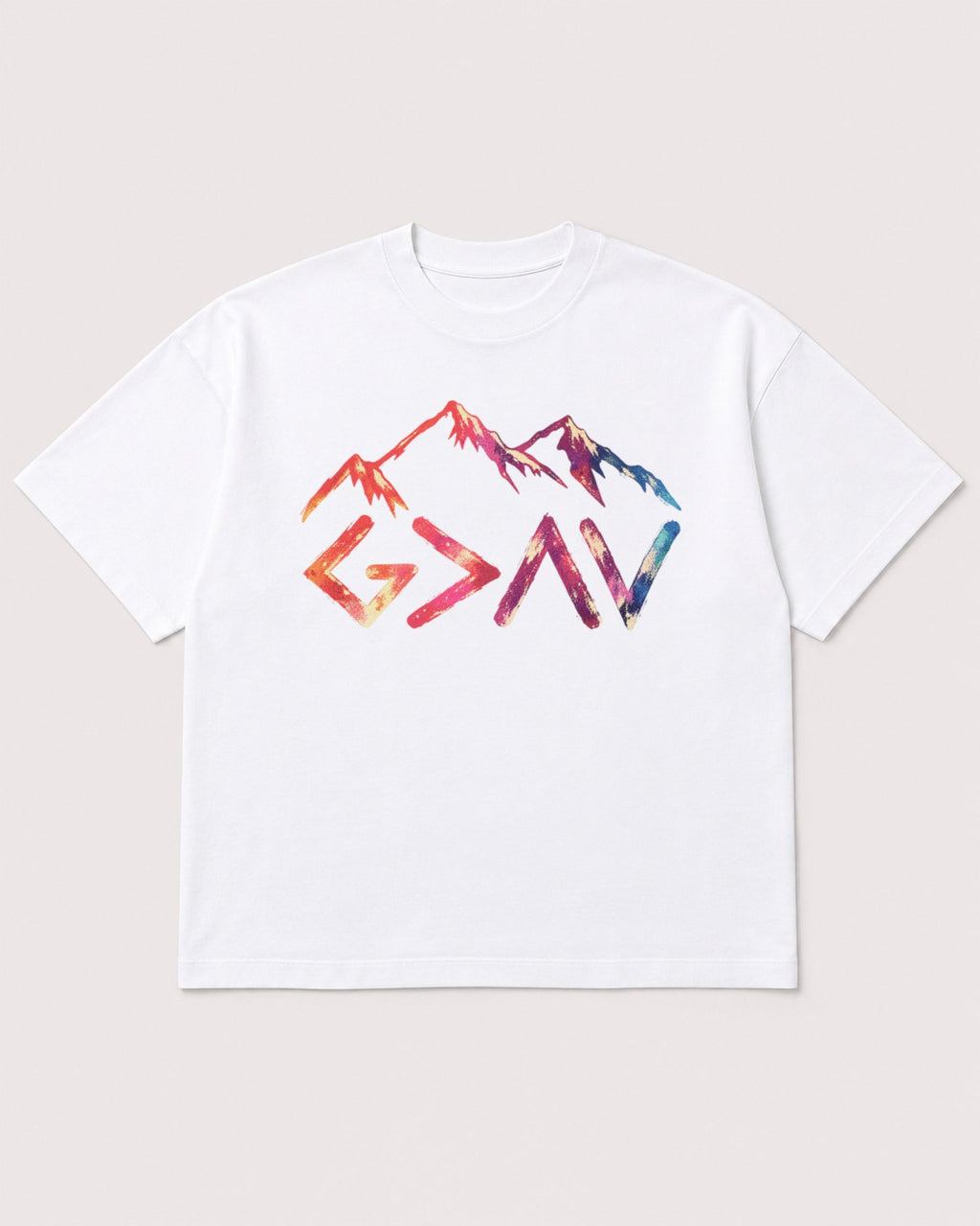 Mockup Boxy Heavyweight Tee White product
