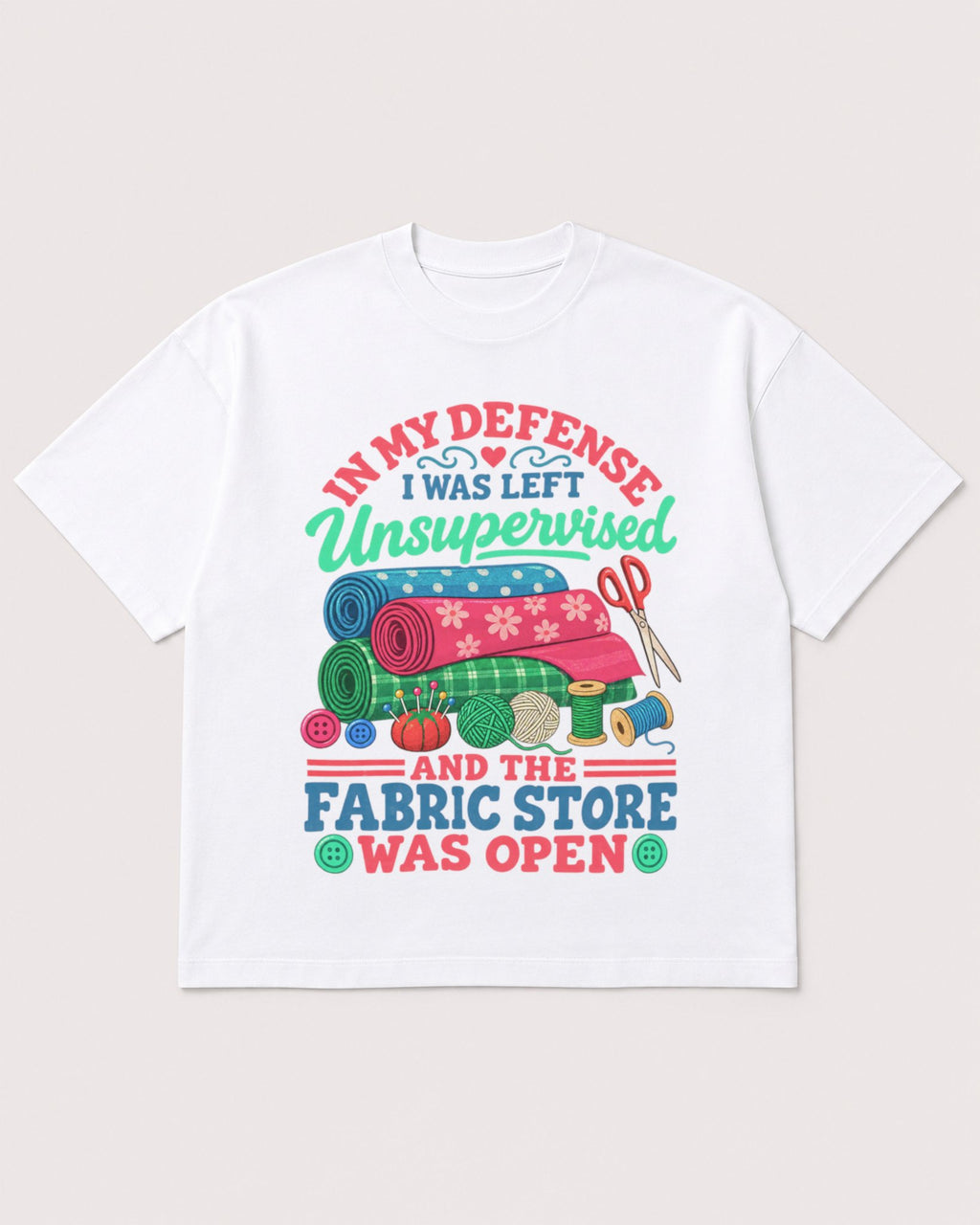 Mockup Boxy Heavyweight Tee White product