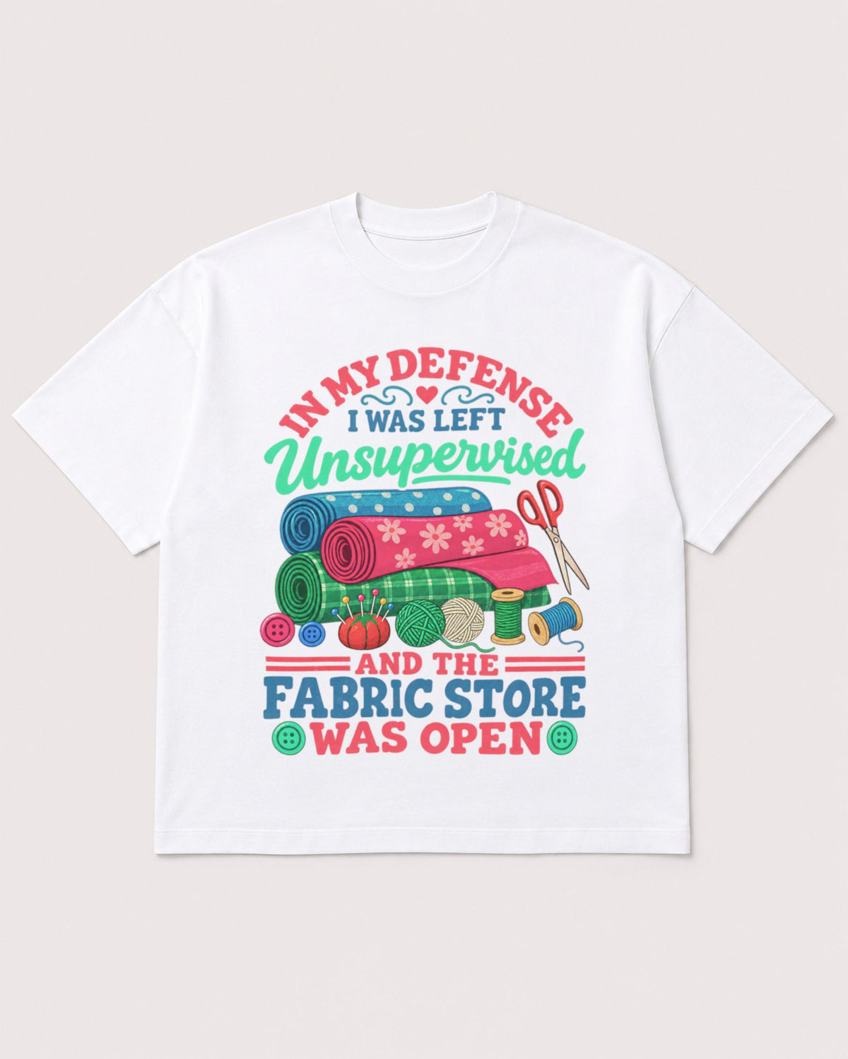 Mockup Boxy Heavyweight Tee White product