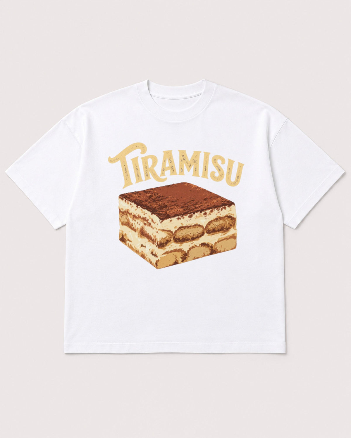 Mockup Boxy Heavyweight Tee White product