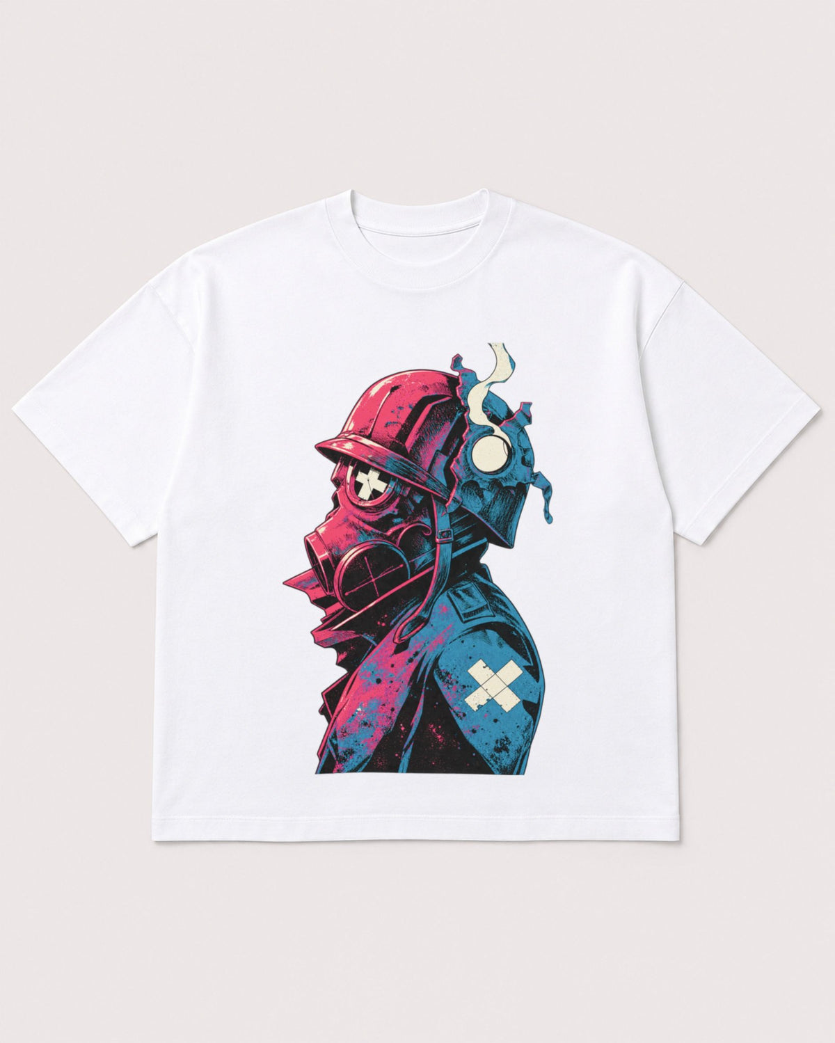Mockup Boxy Heavyweight Tee White product