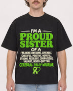 Mockup Boxy Heavyweight Tee Black male close-up 09
