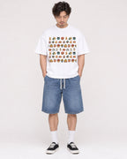 Mockup Boxy Heavyweight Tee White male full-body 03