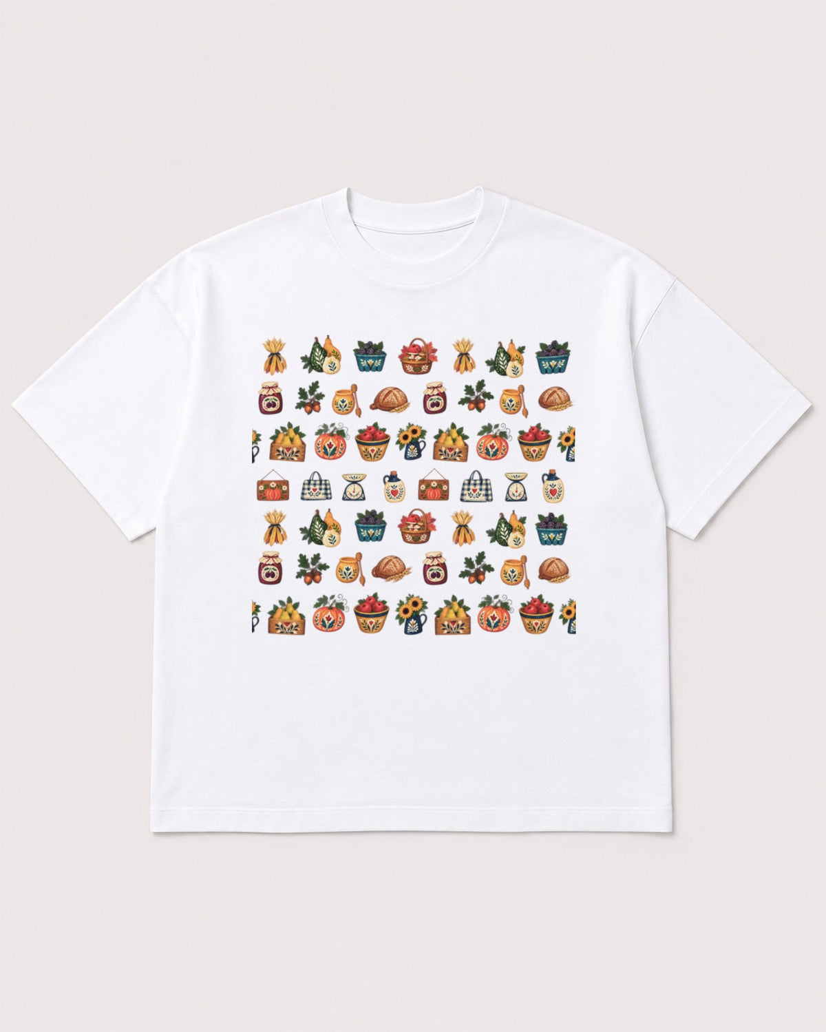 Mockup Boxy Heavyweight Tee White product