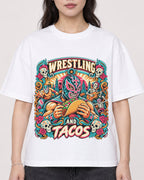 Mockup Boxy Heavyweight Tee White female close-up 03