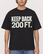 Mockup Boxy Heavyweight Tee Black male close-up 06