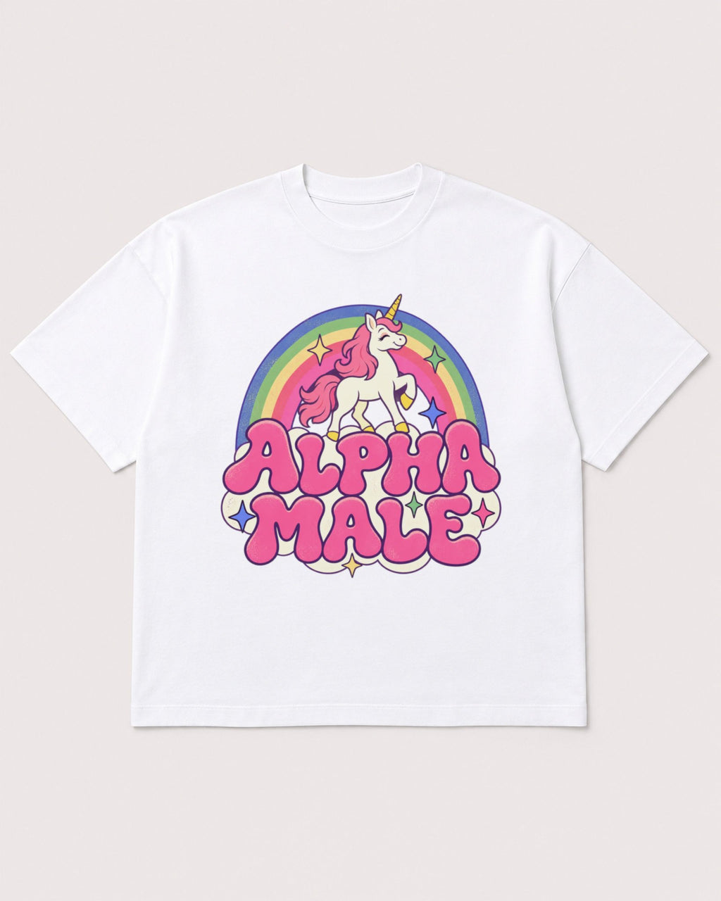 Mockup Boxy Heavyweight Tee White product