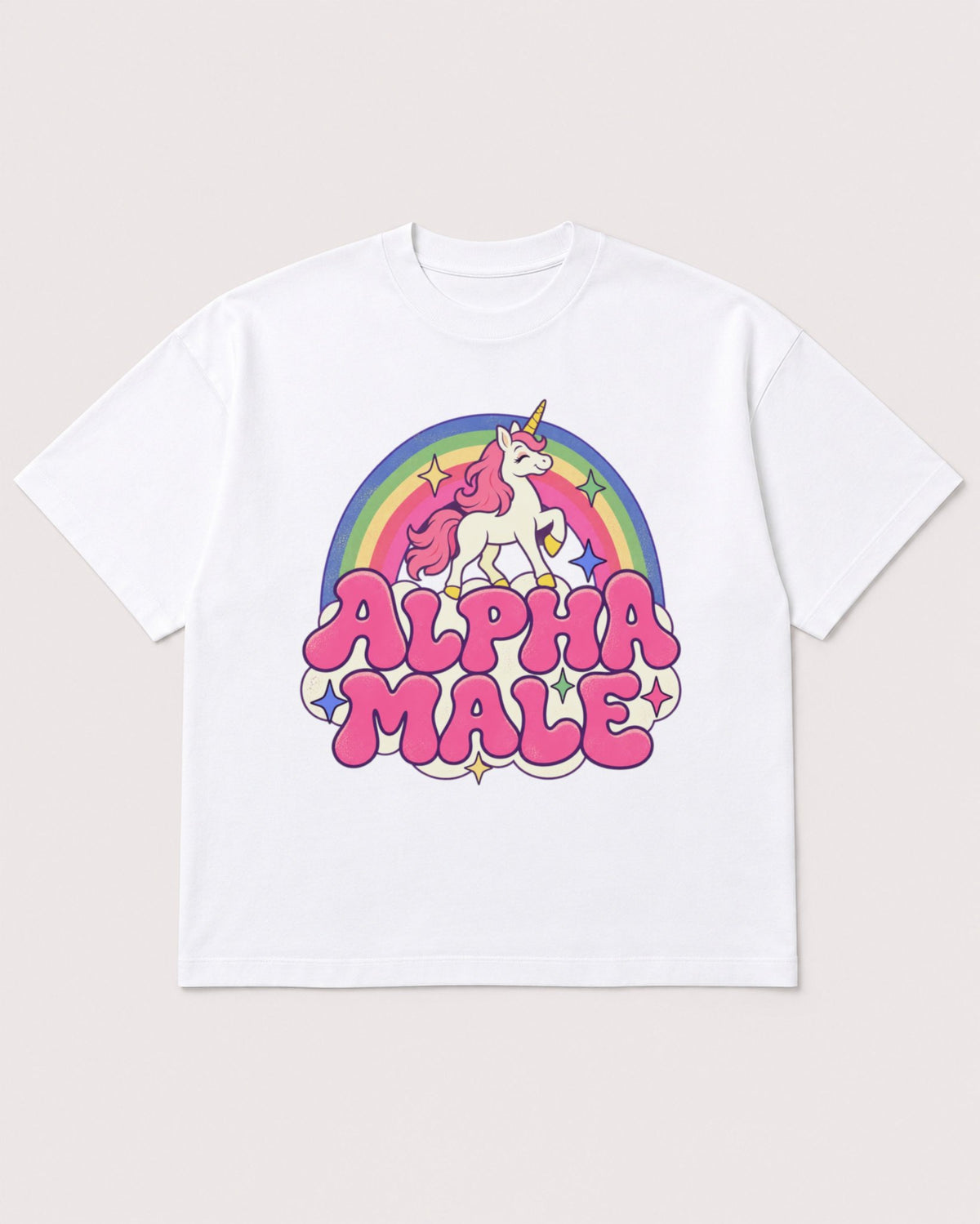 Mockup Boxy Heavyweight Tee White product