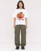 Mockup Boxy Heavyweight Tee White female full-body 02