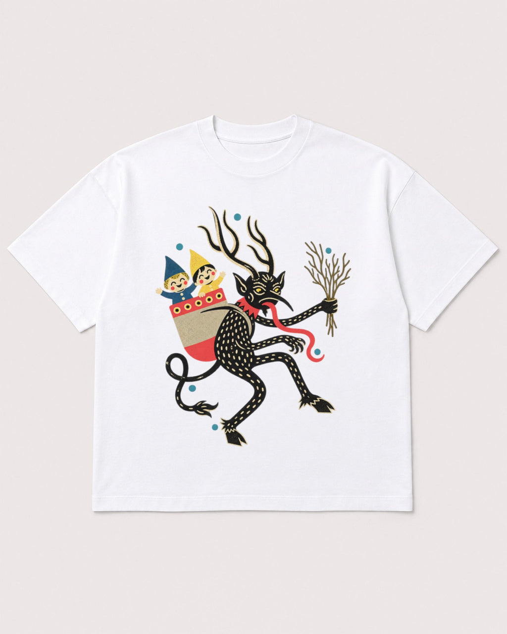 Mockup Boxy Heavyweight Tee White product