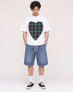 Mockup Boxy Heavyweight Tee White male full-body 03