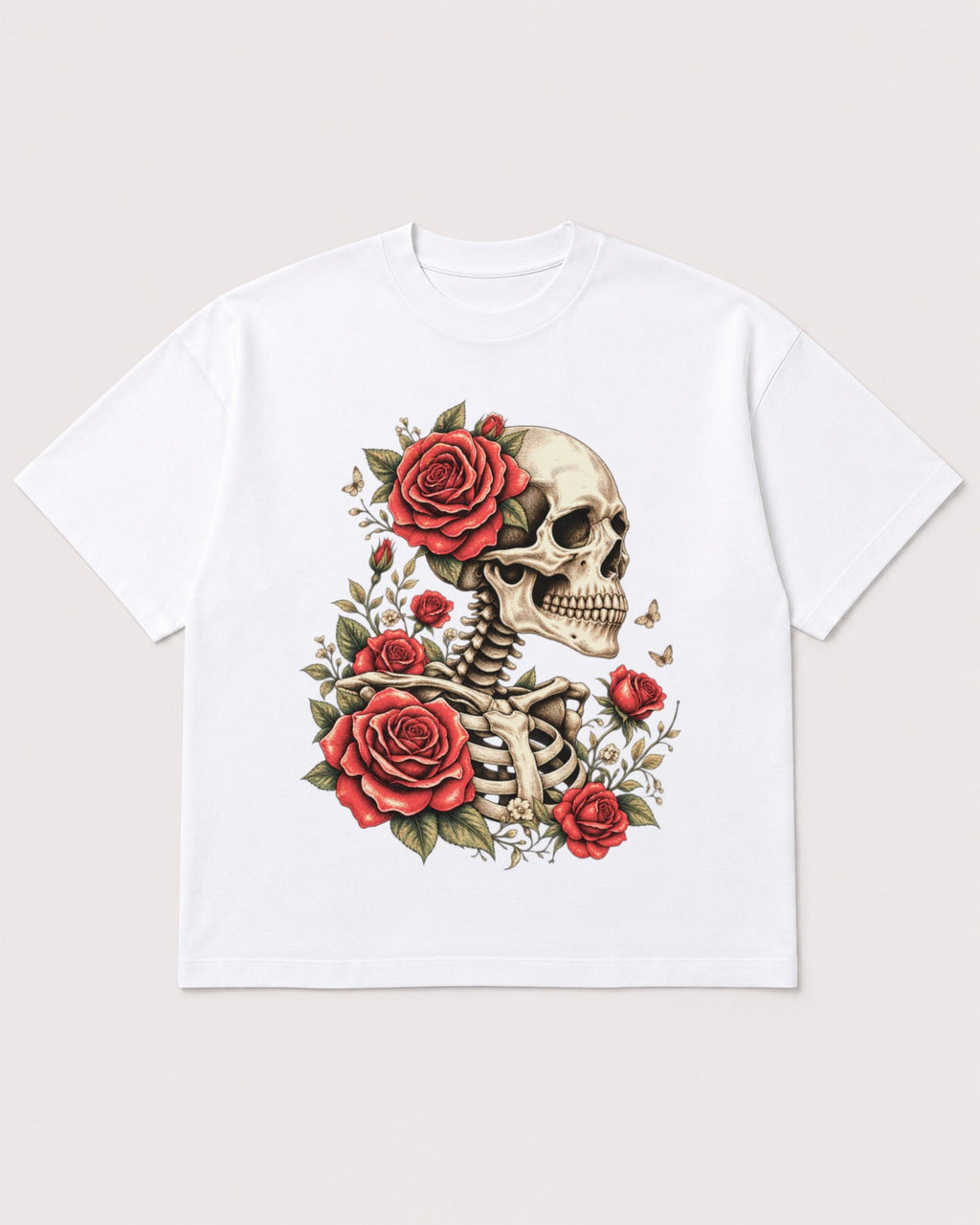 Mockup Boxy Heavyweight Tee White product